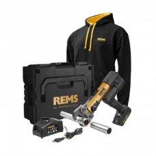 REMS Akku-Press E 22V ACC Gold akumuliatorinis radialinis presas L-Boxx